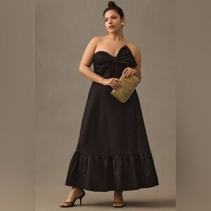 Hutch Black Strapless Dress